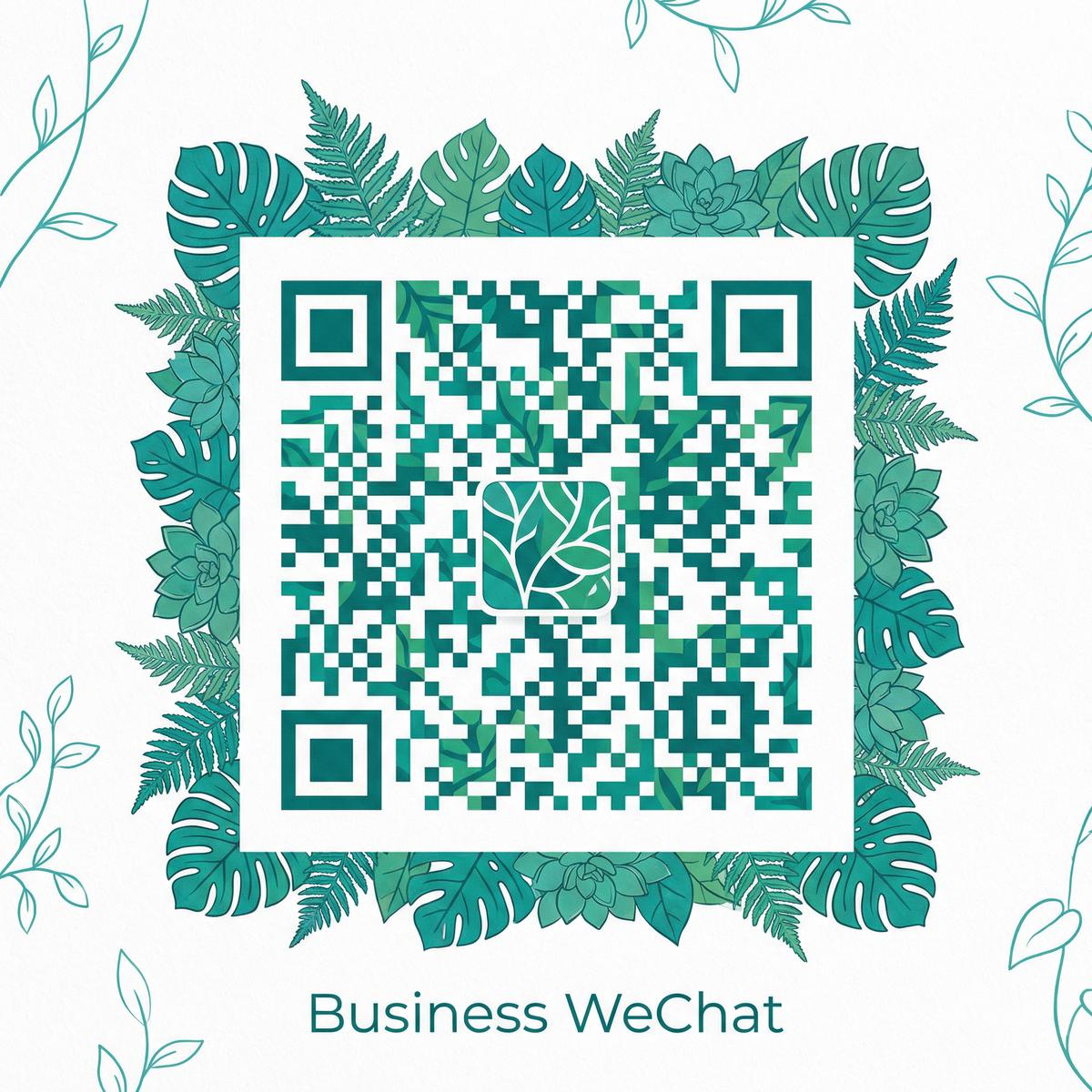 蘑菇视频植物视频社区商务二维码